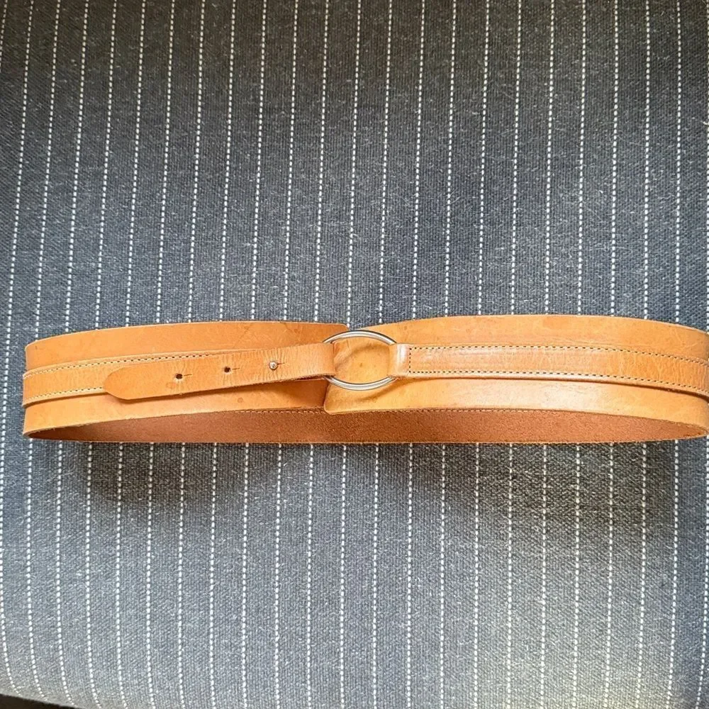 Tessere Genuine Leather Belt M/L Tan Brown